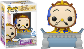 Funko Pop! Beauty and the Beast - Cogsworth in Cobbler #1138 - Chase Chance