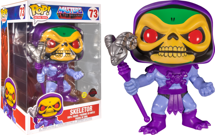 Funko Pop! Masters of the Universe - Skeletor Glow in the Dark 10" #73 - Real Pop Mania