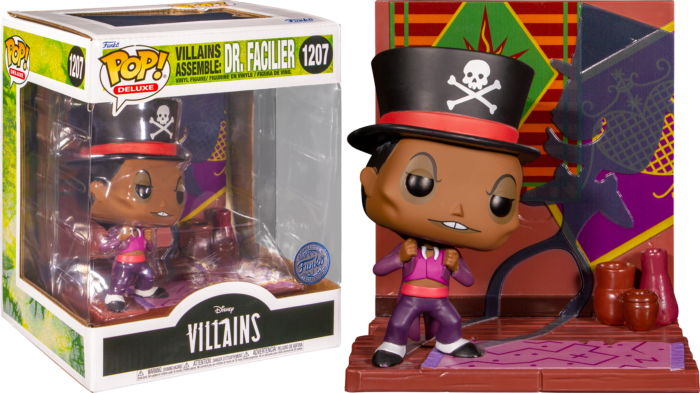 Funko Pop! The Princess and the Frog - Dr. Facilier Disney Villains Assemble Deluxe #1207 - Real Pop Mania