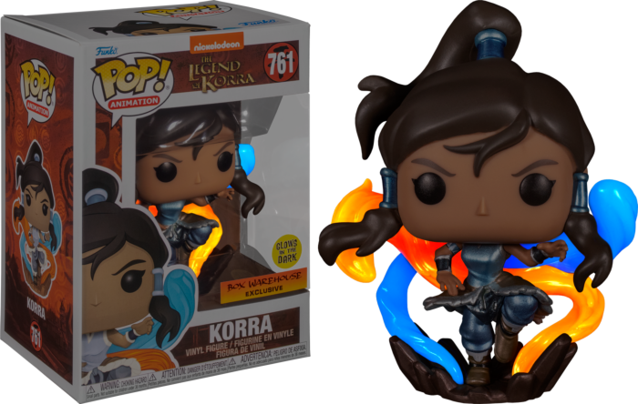 Funko Pop! Avatar: The Legend Of Korra - Korra Metallic Glow in the Dark #761 - Real Pop Mania
