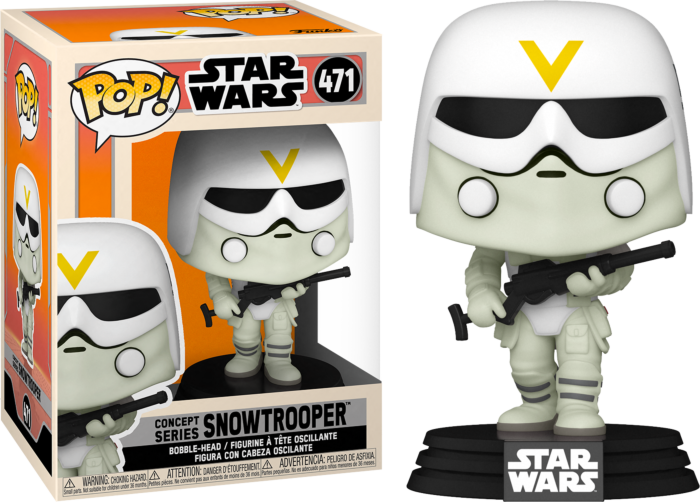 Funko Pop! Star Wars - Snowtrooper Ralph McQuarrie Concept Series #471