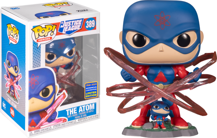 Funko Pop! Justice League - The Atom #389 (2021 Wondrous Convention Exclusive) - Real Pop Mania