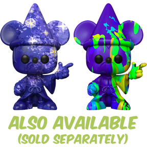 Funko Pop! Fantasia - Sorcerer Mickey Blue Artist Series 80th Anniversary with Pop! Protector - The Amazing Collectables