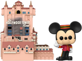 Funko Pop! Town - Walt Disney World: 50th Anniversary - Mickey Mouse with Hollywood Tower Hotel #31 - Real Pop Mania