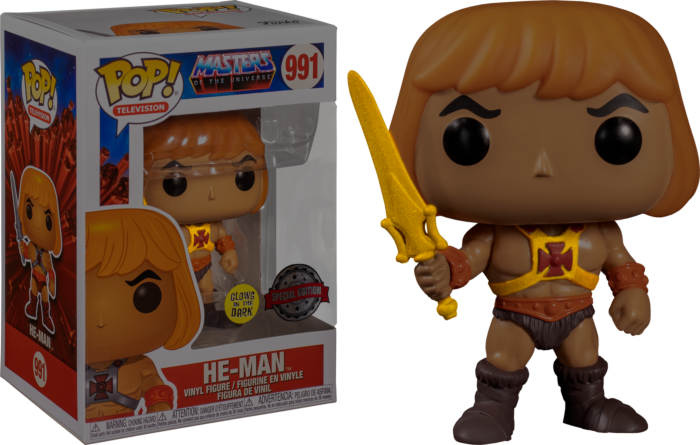 Funko Pop! Masters of the Universe - He-Man with Sword Glow in the Dark #991