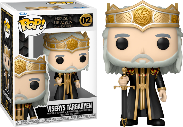 Funko Pop! Game of Thrones: House of the Dragon - Viserys Targaryen #02 - Real Pop Mania