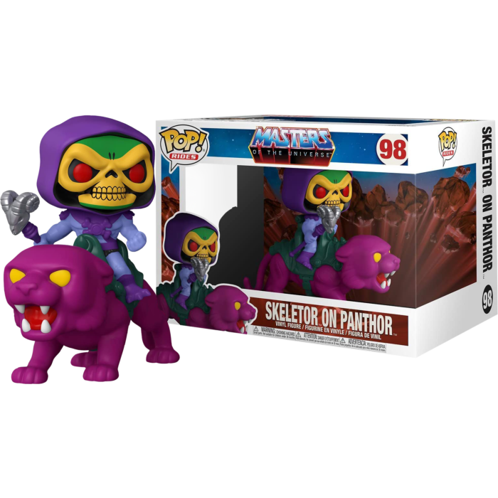 Funko Pop! Rides - Masters of the Universe - Skeletor on Panthor #98 - The Amazing Collectables