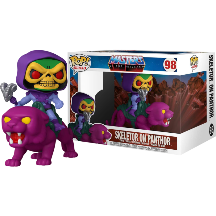 Funko Pop! Rides - Masters of the Universe - Skeletor on Panthor #98