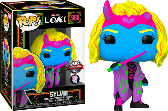 Funko Pop! Loki (2021) - Sylvie Blacklight #988