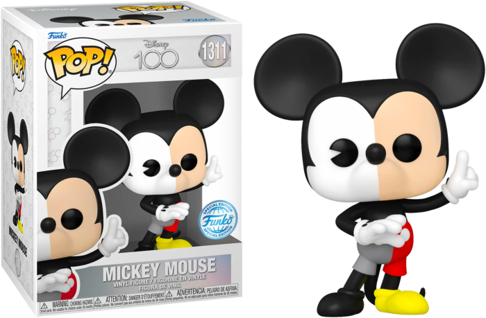 Funko Pop! Disney 100th - Mickey Mouse Split Colour #1311