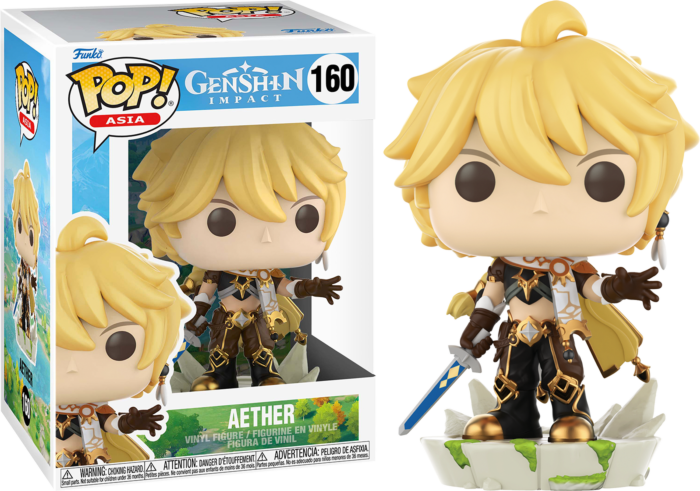 Funko Pop! Genshin Impact - Aether #160 - Real Pop Mania