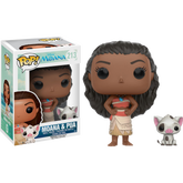 Funko Pop! Moana - Moana and Pua #213 - Real Pop Mania