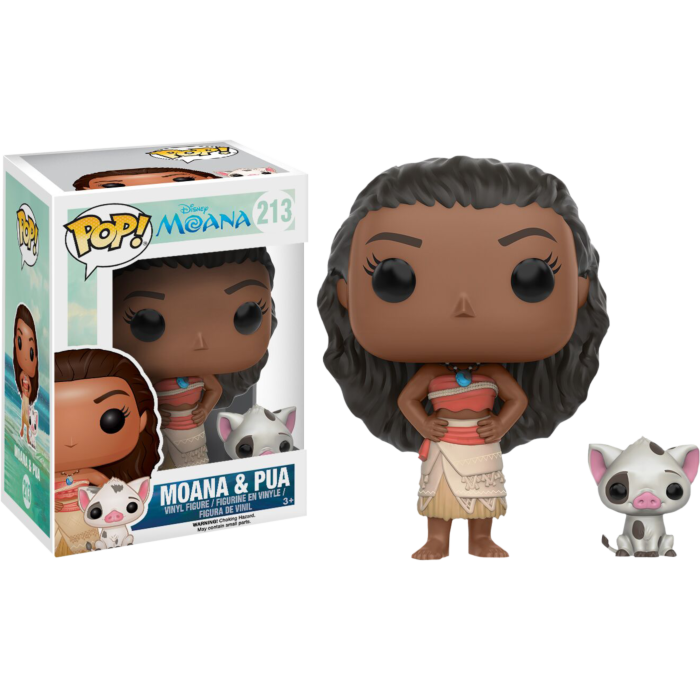 Funko Pop! Moana - Moana and Pua #213 - Real Pop Mania