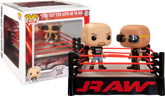 Funko Pop! WWE - The Rock vs Stone Cold with Wrestling Ring Moments - 2-Pack - Real Pop Mania