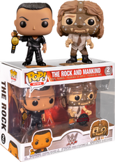 Funko Pop! WWE - The Rock vs Mankind - 2-Pack - Real Pop Mania