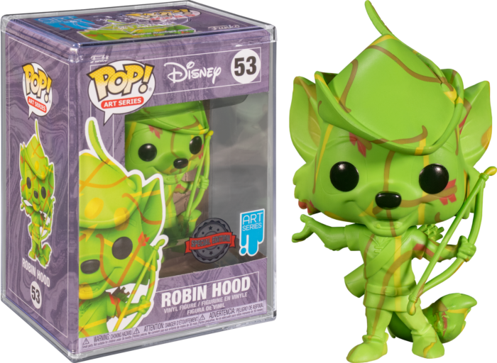 Funko Pop! Robin Hood (1973) - Robin Hood Artist Series with Pop! Protector #53