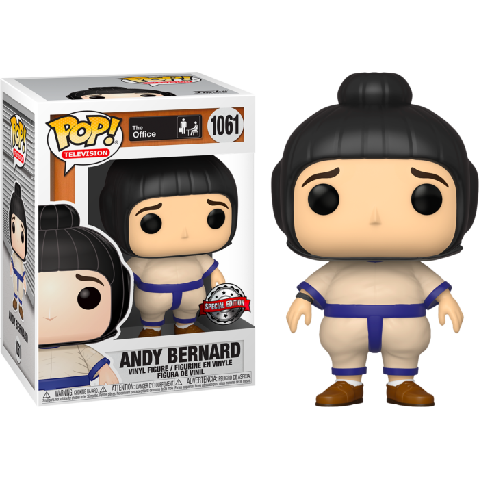 Funko Pop! The Office - Andy Bernard in Sumo Suit #1061 - The Amazing Collectables
