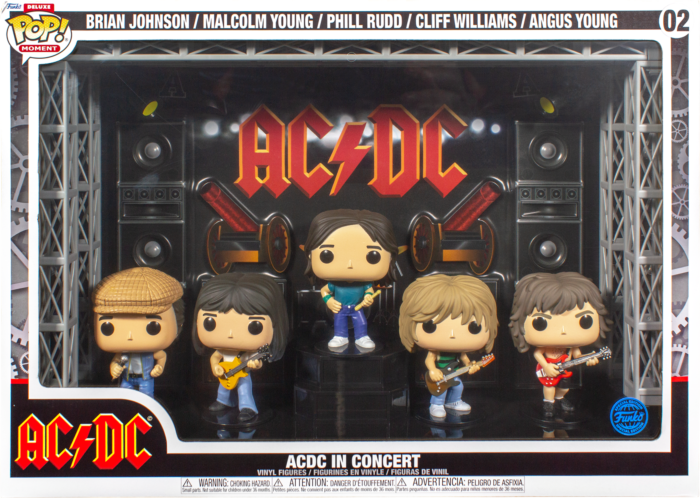 Funko Pop! AC/DC - AC/DC in Concert Deluxe Moment #02 - 5-Pack