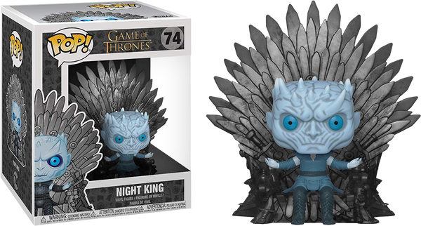 Funko Pop! Game of Thrones Night King on Iron Throne Deluxe #74