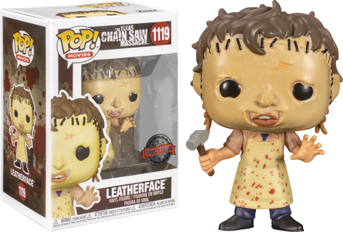 Funko Pop! The Texas Chainsaw Massacre - Leatherface with Hammer #1119 - Real Pop Mania