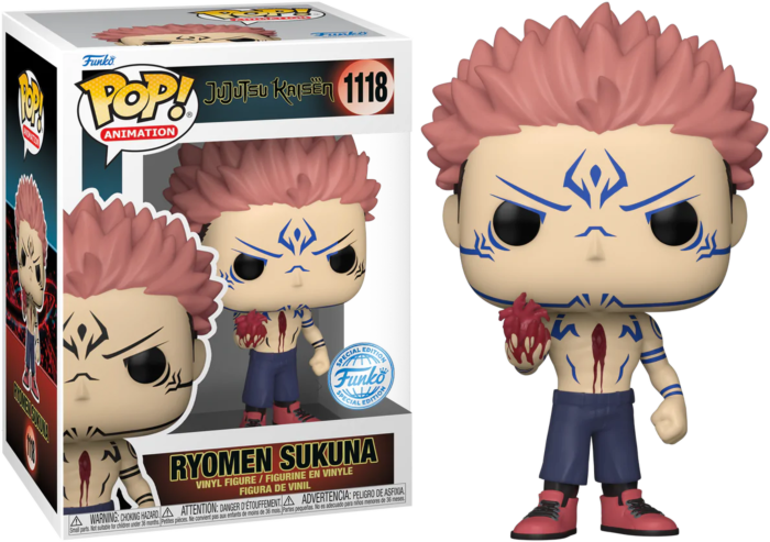 Funko Pop! Jujutsu Kaisen - Ryomen Sukuna #1118 - Chase Chance