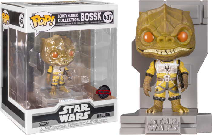 Funko Pop! Star Wars Episode V: The Empire Strikes Back - Bossk Bounty Hunters Diorama Deluxe #437 - Real Pop Mania