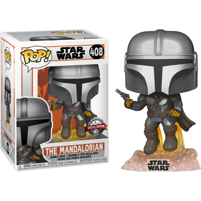 Funko Pop! Star Wars: The Mandalorian - The Mandalorian with Jetpack #408