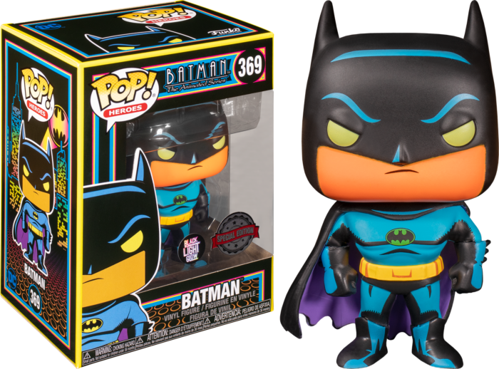 Funko Pop! Batman: The Animated Series - Blacklight - Bundle (Set of 3) - The Amazing Collectables