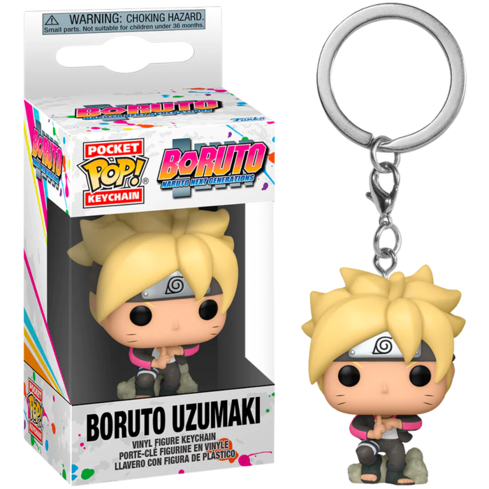 Naruto online pop keychain