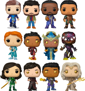 Funko Pop! Eternals (2021) - A Deviant Lurking In A Pop! - Bundle (Set of 12) - Real Pop Mania