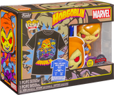 Funko Pop! Spider-Man: The Animated Series - Hobgoblin Glow in the Dark - Vinyl Figure & T-Shirt Box Set
