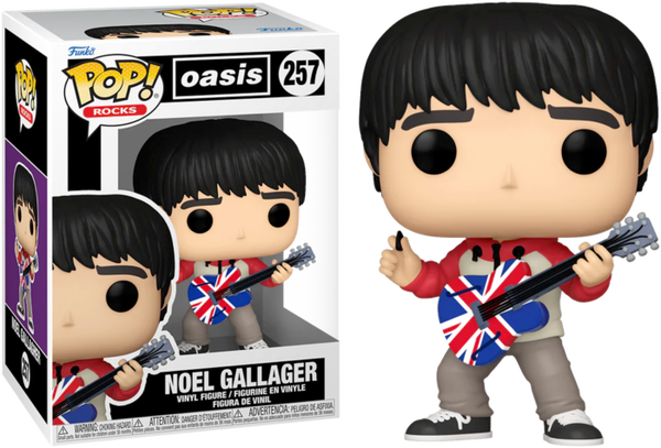 Oasis Funko Pop! Rocks Set - Liam and Noel Gallagher #256, 257