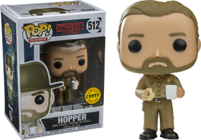 Funko Pop! Stranger Things Hopper with Donut #512 Chase Chance
