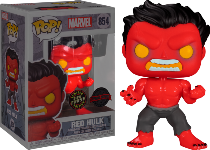 Funko Pop! Hulk - Red Hulk #854 - Chase Chance