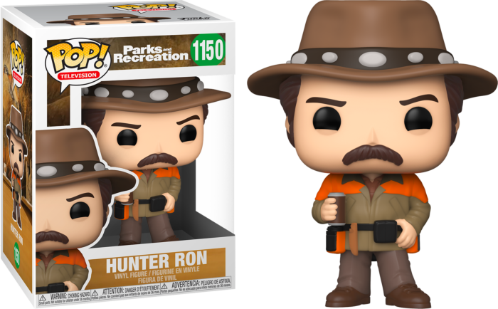 Funko Pop! Parks and Recreation - Hunter Ron #1150 - Chase Chance - Real Pop Mania