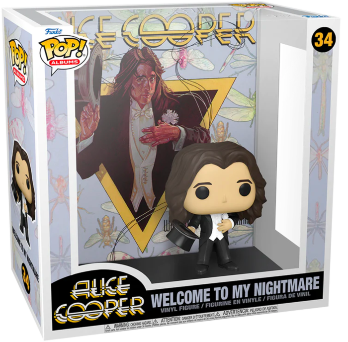 Funko Pop! Albums - Alice Cooper - Welcome To My Nightmare #34
