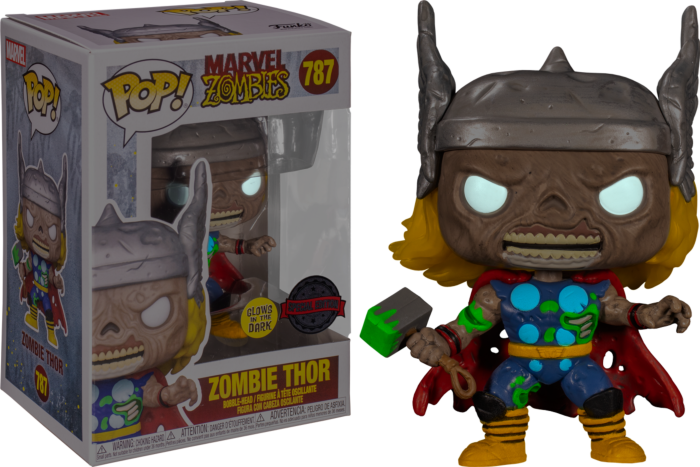 Funko Pop! Marvel Zombies - Thor Zombie Glow in the Dark #787
