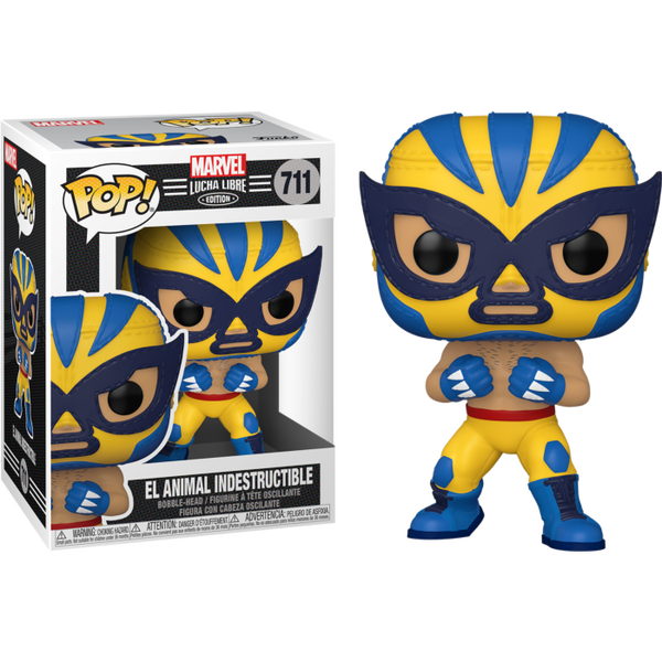 Acquista Marvel: Funko Pop! Keychain - Lucha Libre Edition - El Animal  Indestructible (Wolverine) (Portachiavi)