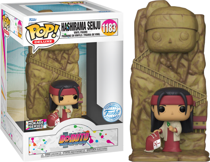 Funko Pop! Boruto: Naruto Next Generations - Hashirama Senju Hokage Rock Diorama Deluxe #1183