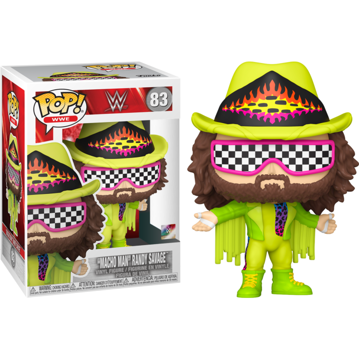 Funko Pop! WWE - Macho Man Randy Savage in Green Suit #83 - Real Pop Mania