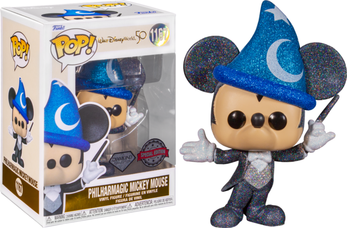 Funko Pop! Walt Disney World - Philharmagic Mickey Mouse 50th Anniversary #1167 - Real Pop Mania