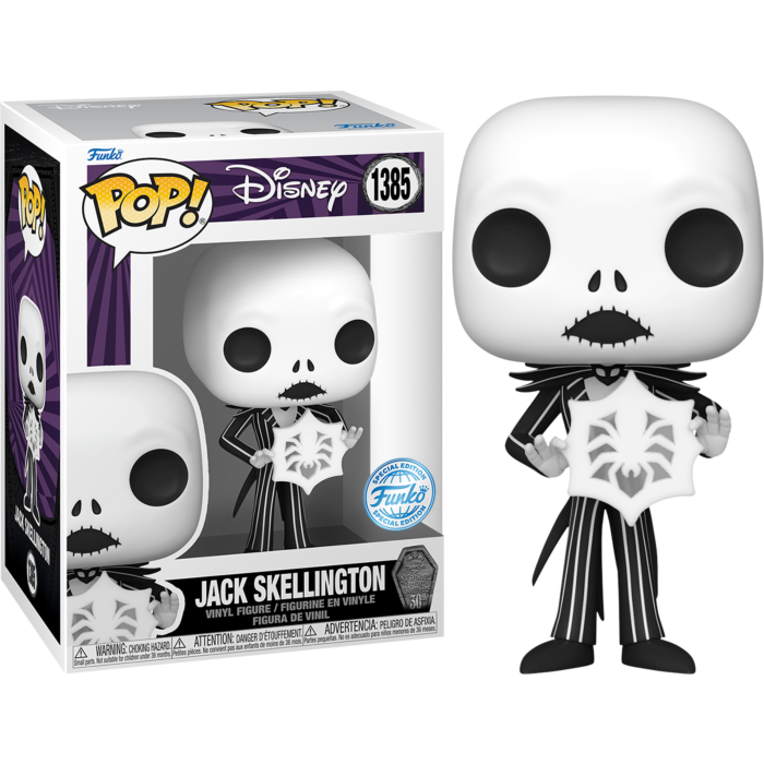 Funko Pop! The Nightmare Before Christmas 30th Anniversary - Jack with Snowflake #1385