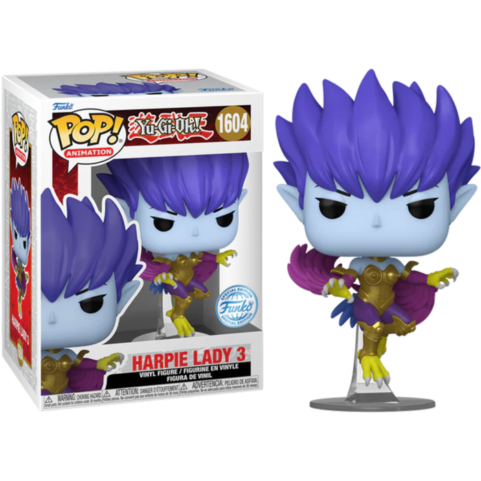 Funko Pop! Yu-Gi-Oh! - Harpie Lady 3 #1604