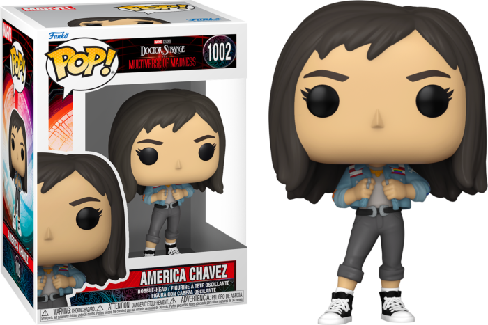 Funko Pop! Doctor Strange in the Multiverse of Madness - America Chavez #1002 - Real Pop Mania