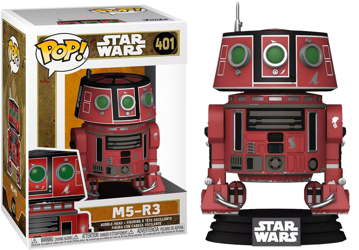 Funko Pop! Star Wars: Galaxy’s Edge - M5-R3 #401 - The Amazing Collectables