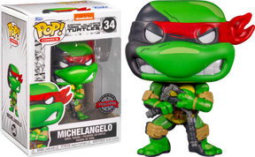Funko Pop! Teenage Mutant Ninja Turtles (1984) - Michelangelo Comic #34 - Chase Chance