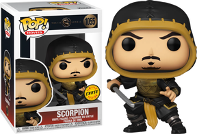 Funko Pop! Mortal Kombat (2021) - Scorpion #1055 - Chase Chance