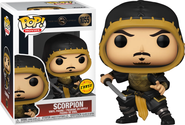 Funko Pop! Mortal Kombat (2021) - Scorpion #1055 - Chase Chance - Real Pop Mania