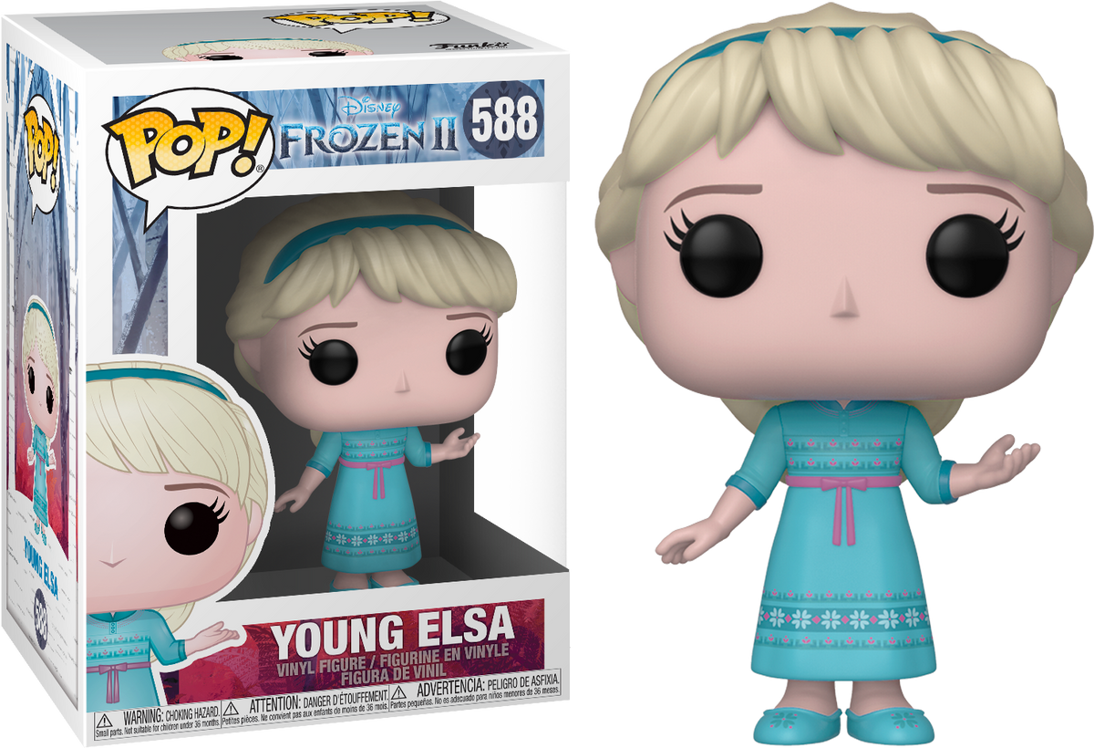 Funko Pop!  Frozen 2 - Young Elsa #588 - The Amazing Collectables