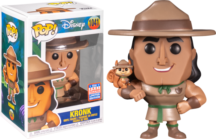 Funko Pop! The Emperor's New Groove - Kronk Scout Leader #1041 (2021 Summer Convention Exclusive) - Real Pop Mania